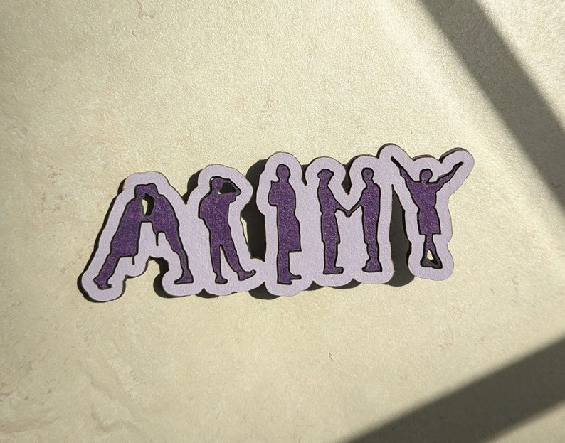 ARMY- BTS Pin- Got ARMY Right Behind Us